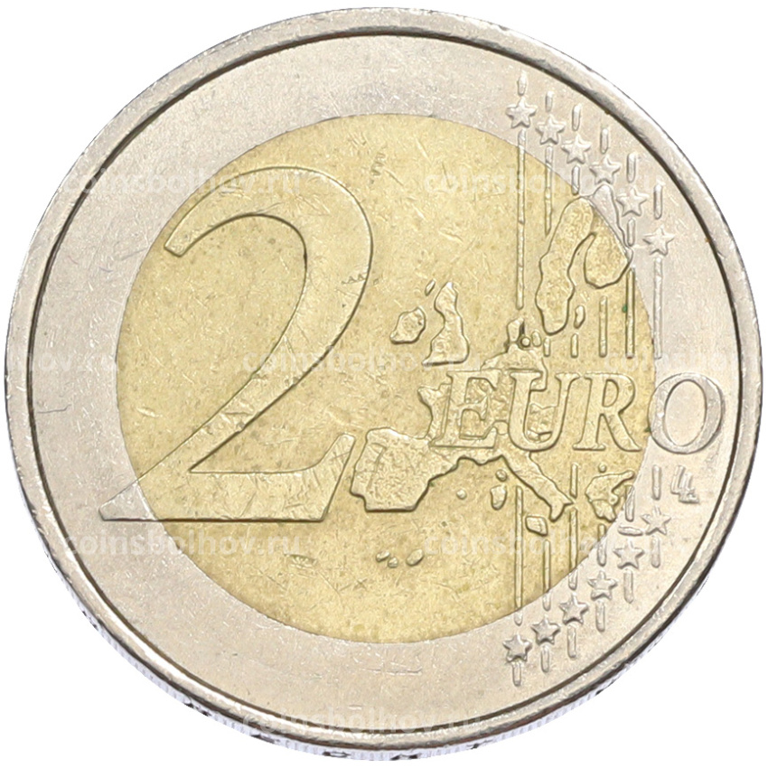 Монета 2 евро 2002 года J Германия (вид 2)
