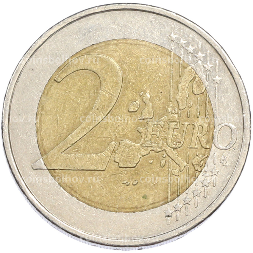 Монета 2 евро 2002 года D Германия (вид 2)