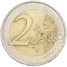 Монета 2 евро 2011 года Франция (реверс)