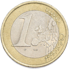 Монета 1 евро 2000 года Франция (реверс)