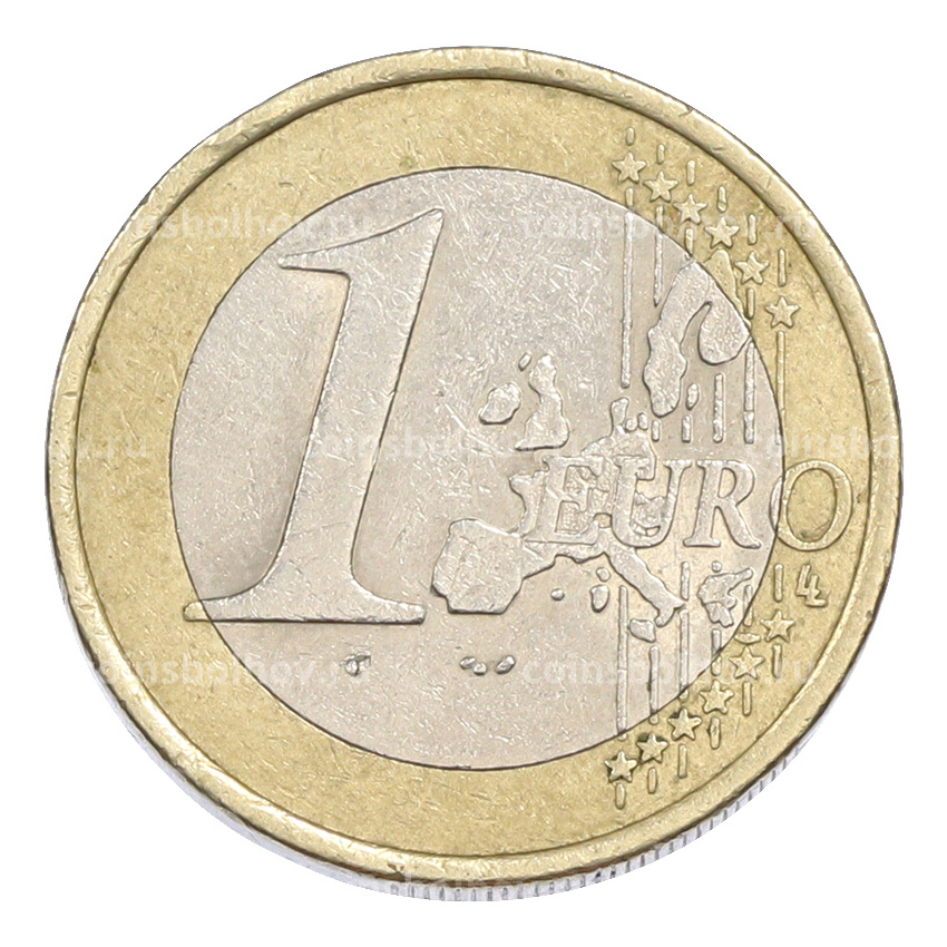 Монета 1 евро 2000 года Франция (вид 2)