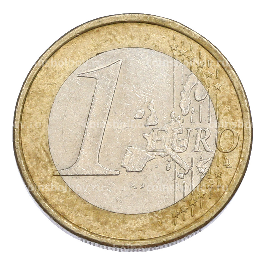 Монета 1 евро 2002 года G Германия (вид 2)