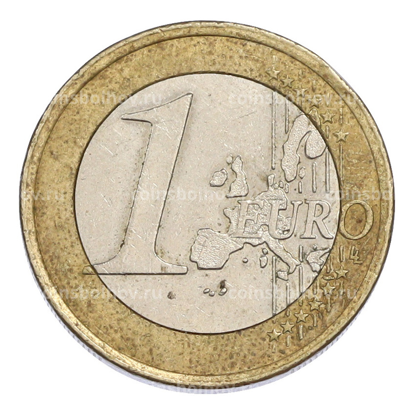 Монета 1 евро 2002 года Франция (вид 2)