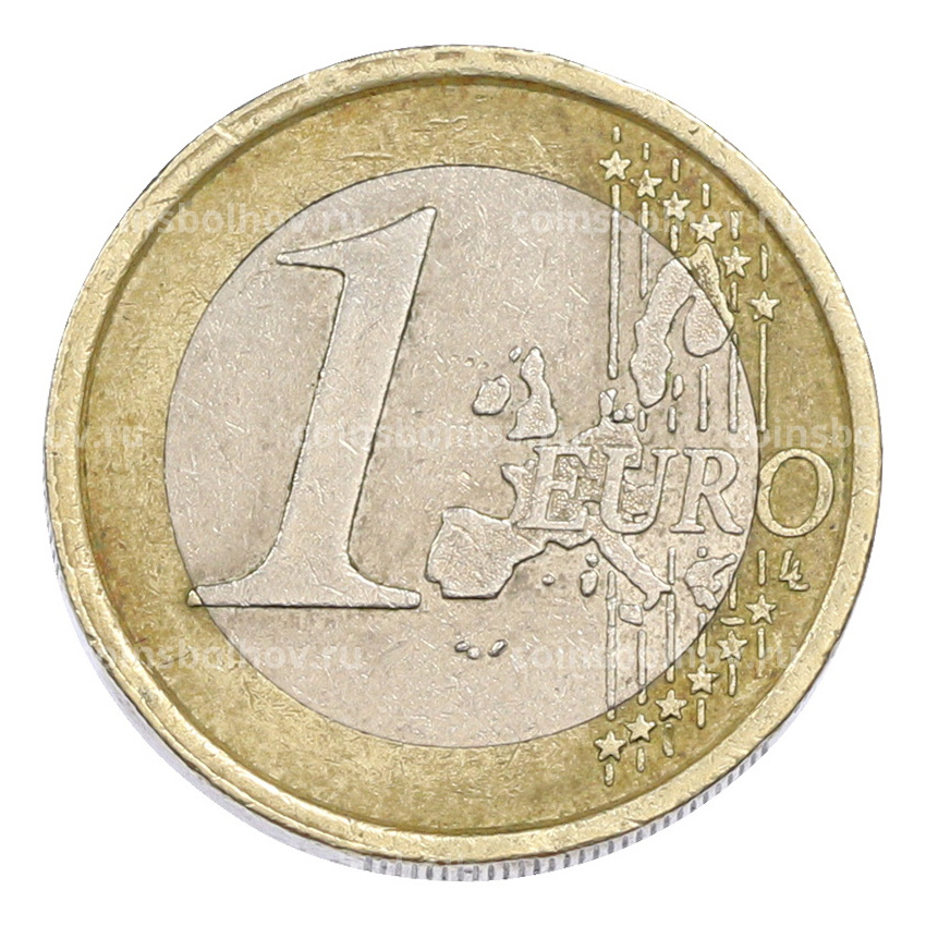 Монета 1 евро 2002 года Италия (вид 2)