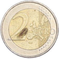 Монета 2 евро 2002 года G Германия (реверс)