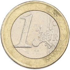 Монета 1 евро 2006 года Испания (реверс)
