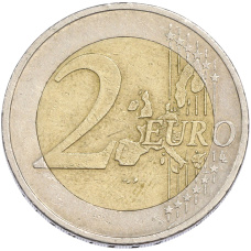 Монета 2 евро 2002 года A Германия (реверс)