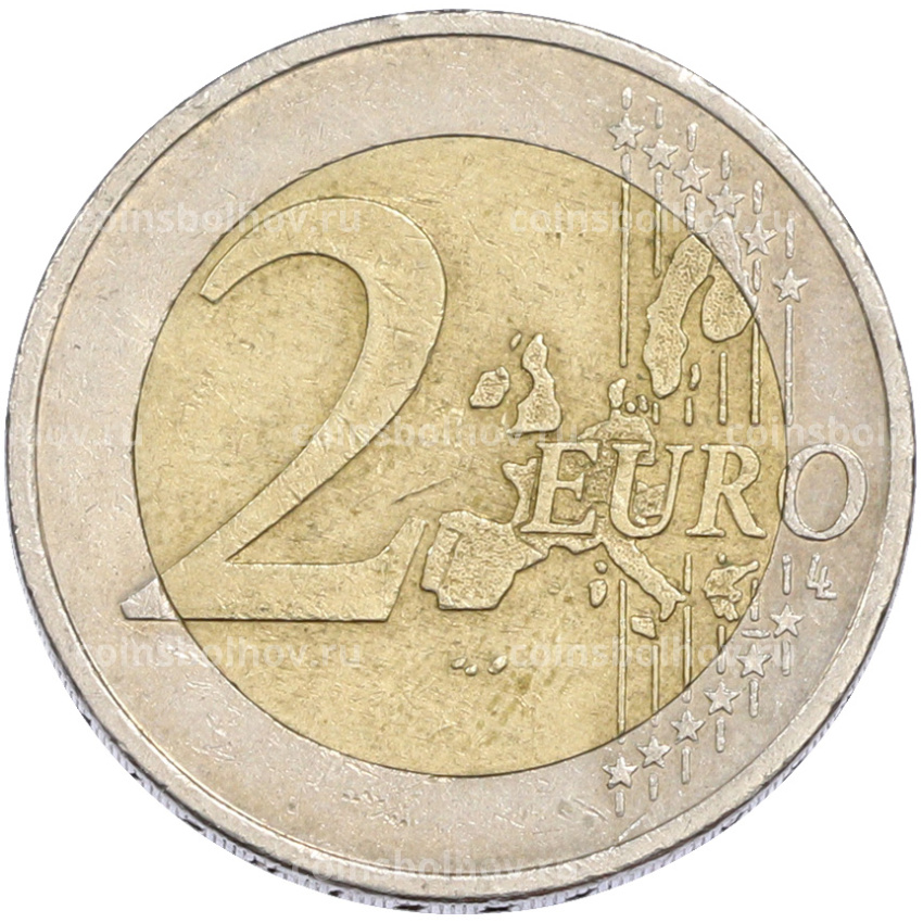 Монета 2 евро 2002 года A Германия (вид 2)
