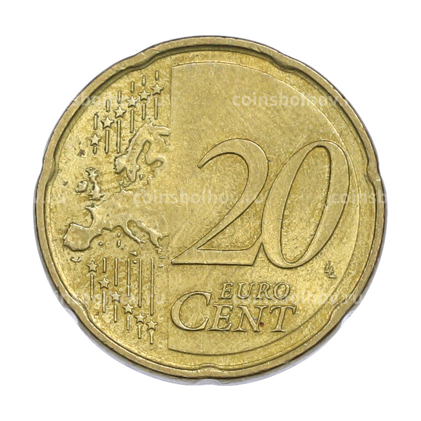 Монета 20 евроцентов 2013 года J Германия (вид 2)