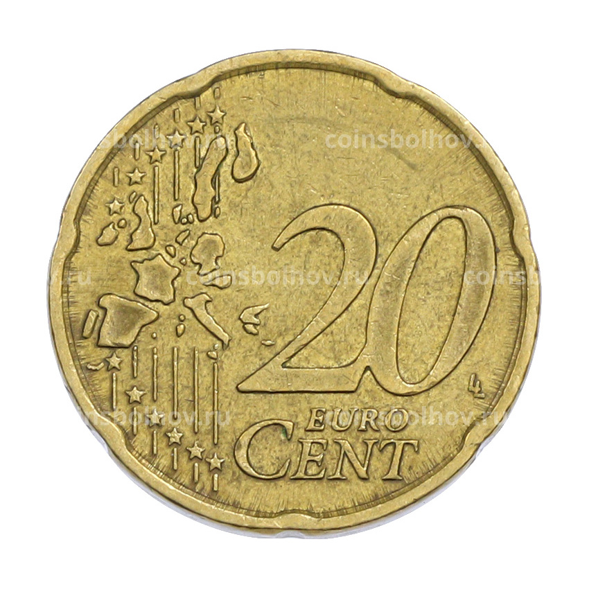 Монета 20 евроцентов 2003 года D Германия (вид 2)