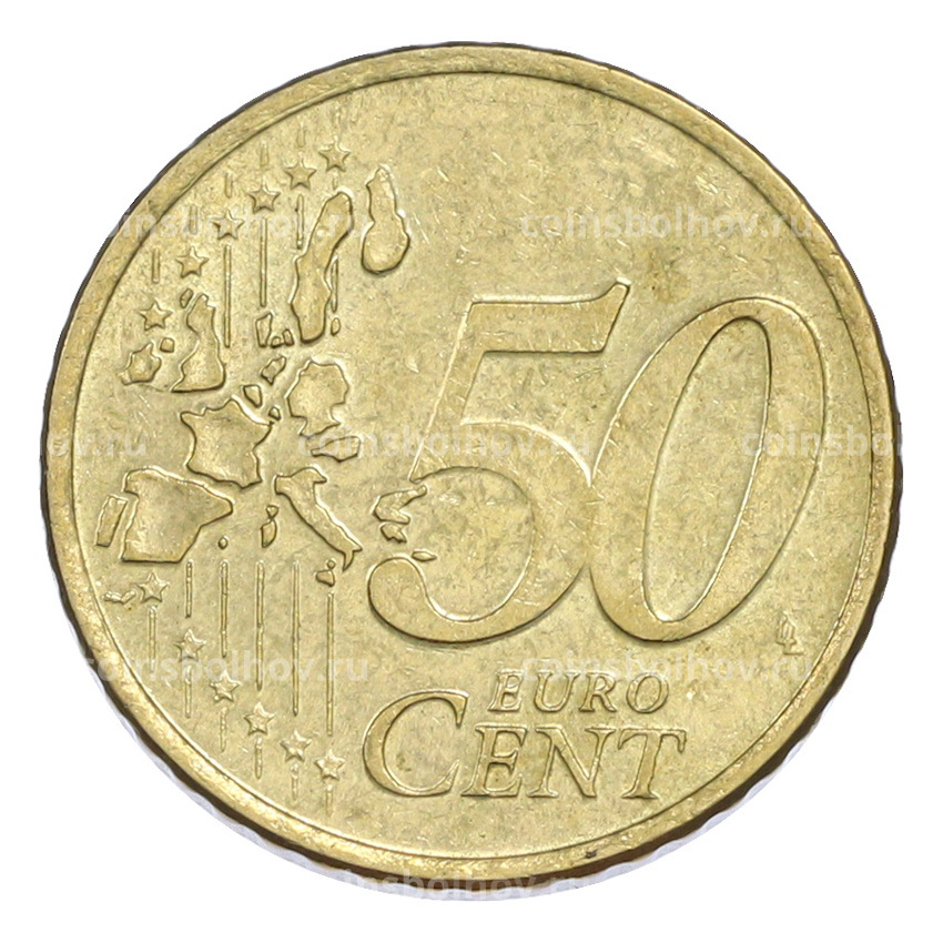 Монета 50 евроцентов 2000 года Нидерланды (вид 2)