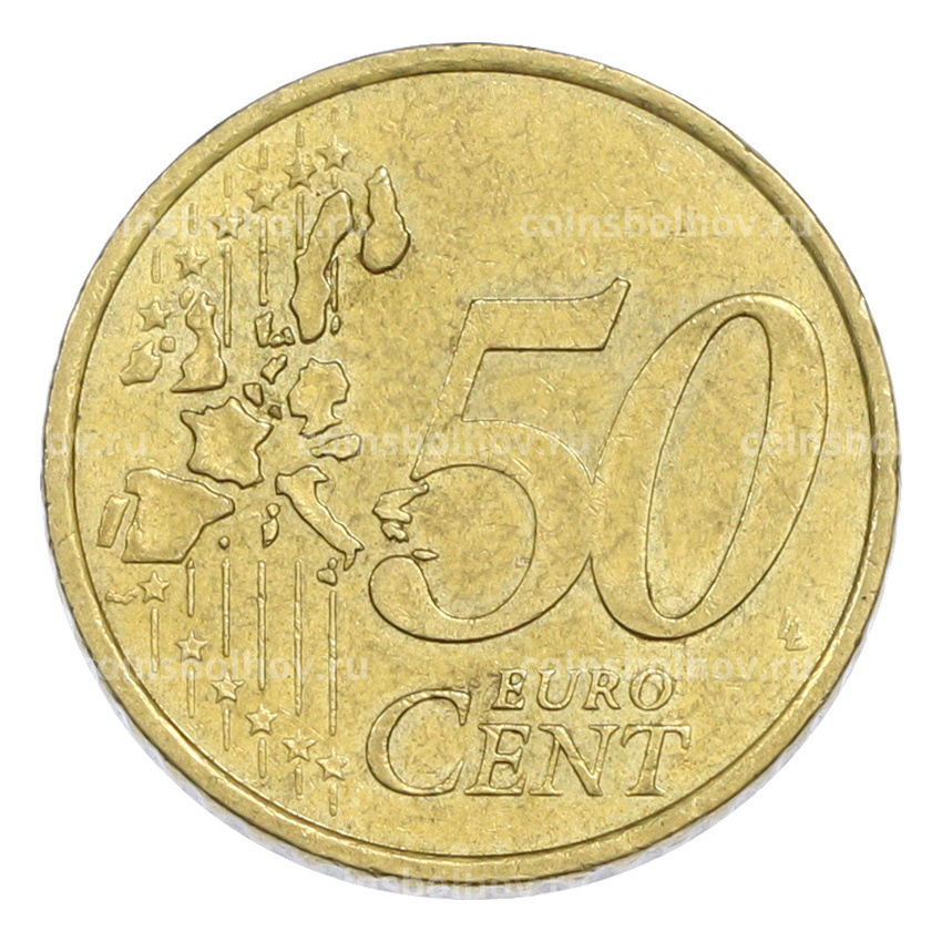 Монета 50 евроцентов 2000 года Франция (вид 2)