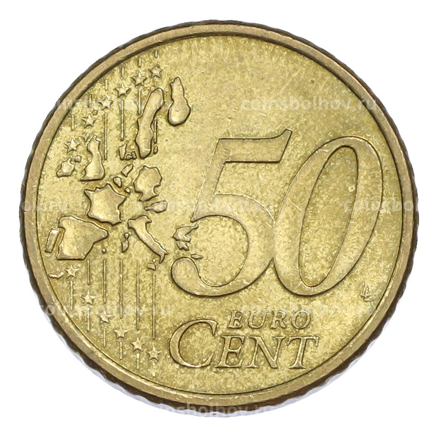 Монета 50 евроцентов 2000 года Финляндия (вид 2)