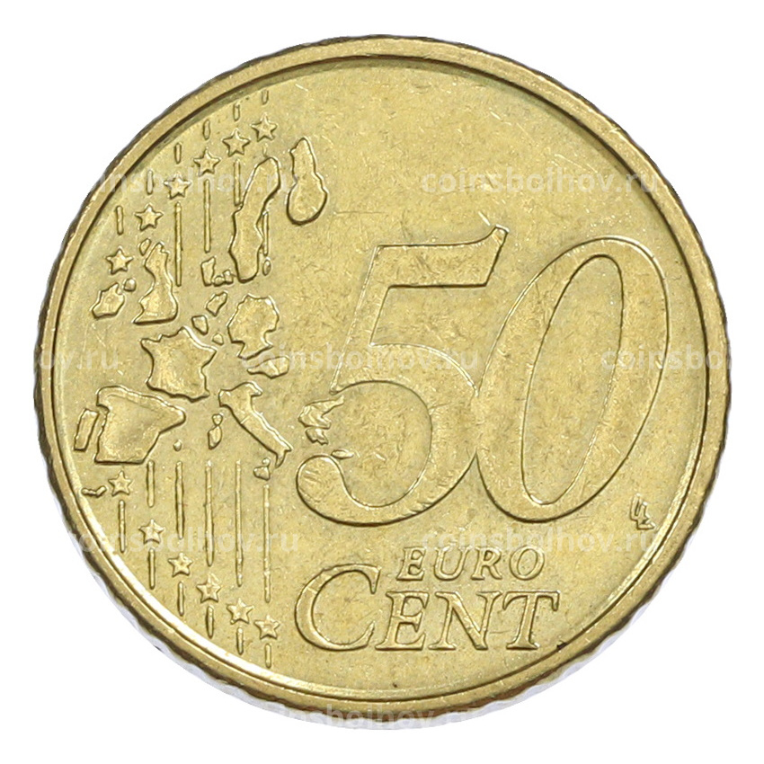 Монета 50 евроцентов 1999 года Бельгия (вид 2)
