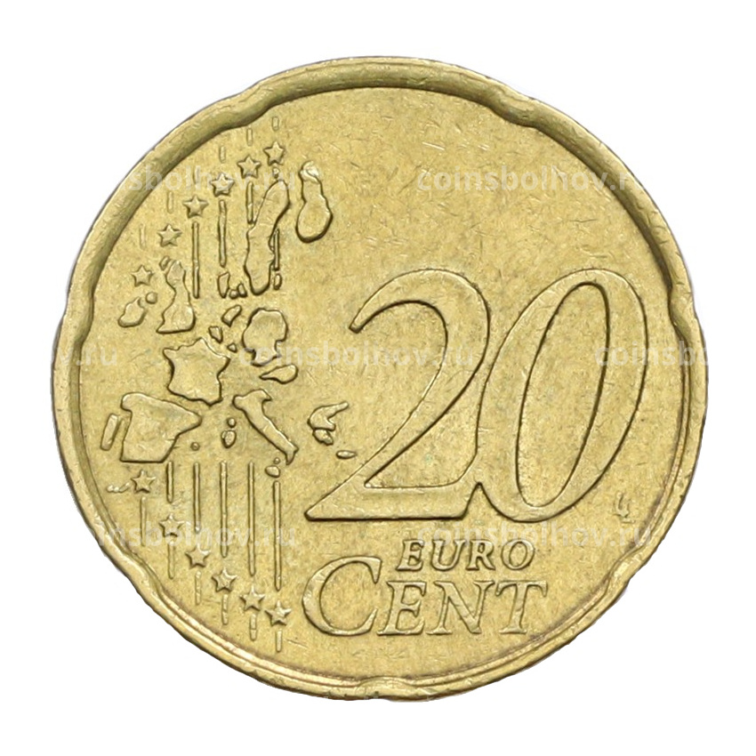 Монета 20 евроцентов 1999 года Франция (вид 2)