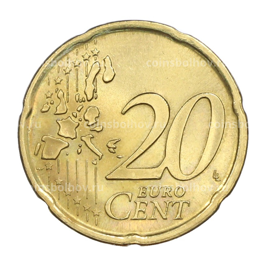 Монета 20 евроцентов 1999 года Испания (вид 2)