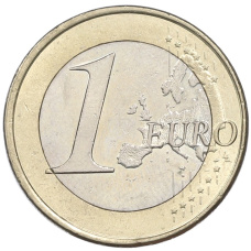 Монета 1 евро 2010 года Испания (реверс)