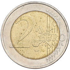 Монета 2 евро 2002 года F Германия (реверс)