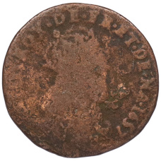 Монета 1 лиард 1657 года Франция (аверс)