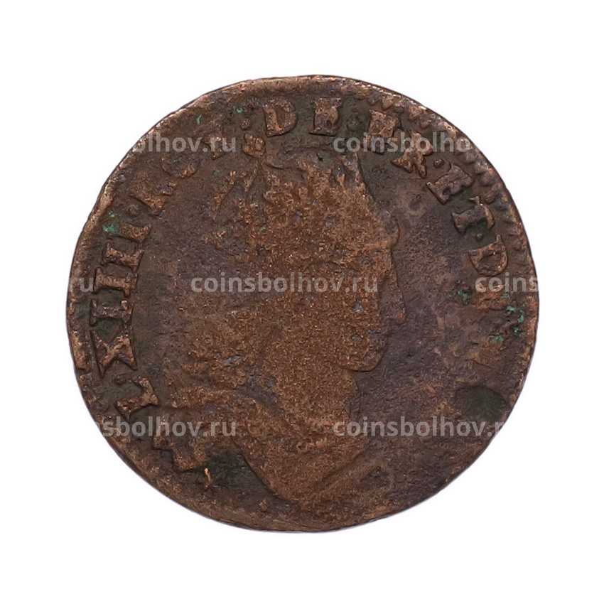 Монета 1 лиард 1655-1658 года B Франция
