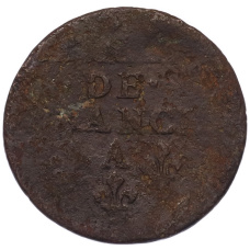 Монета 1 лиард 1655-1658 года A Франция (реверс)