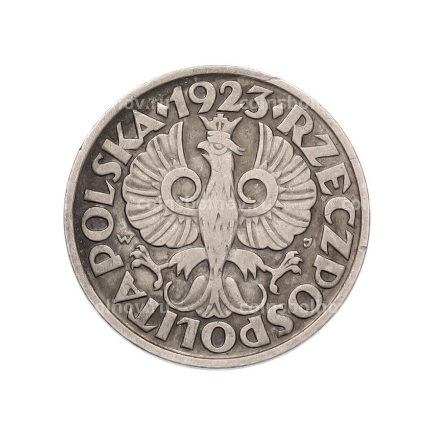 Монета 20 грошей 1923 года Польша