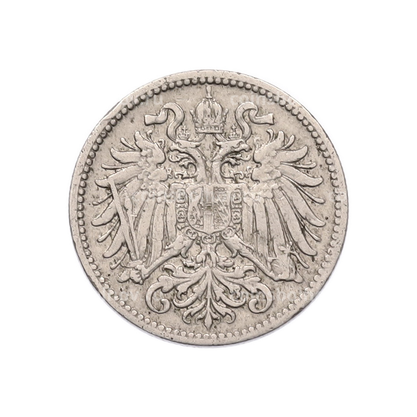 Монета 10 геллеров 1895 года Австрия (вид 2)