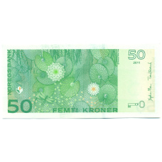 Банкнота 50 крон 2011 года Норвегия (вид 2)