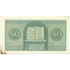 Банкнота 50 сентаво 1947 года Аргентина (вид 2)