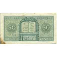 Банкнота 50 сентаво 1947 года Аргентина (вид 2)
