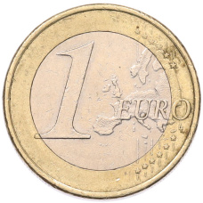 Монета 1 евро 2007 года Испания (реверс)