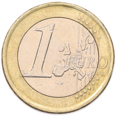 Монета 1 евро 2005 года Испания (реверс)