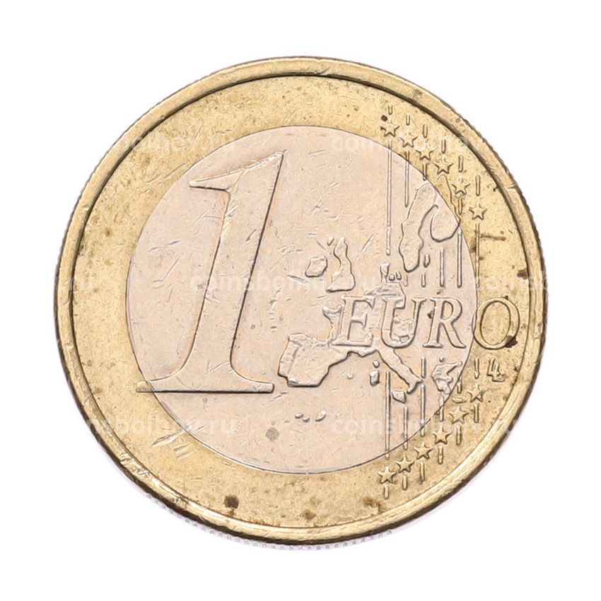 Монета 1 евро 2002 года G Германия (вид 2)