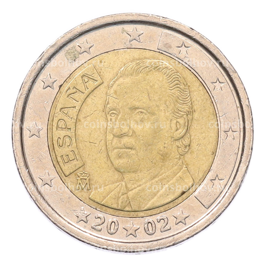 Монета 2 евро 2002 года Испания