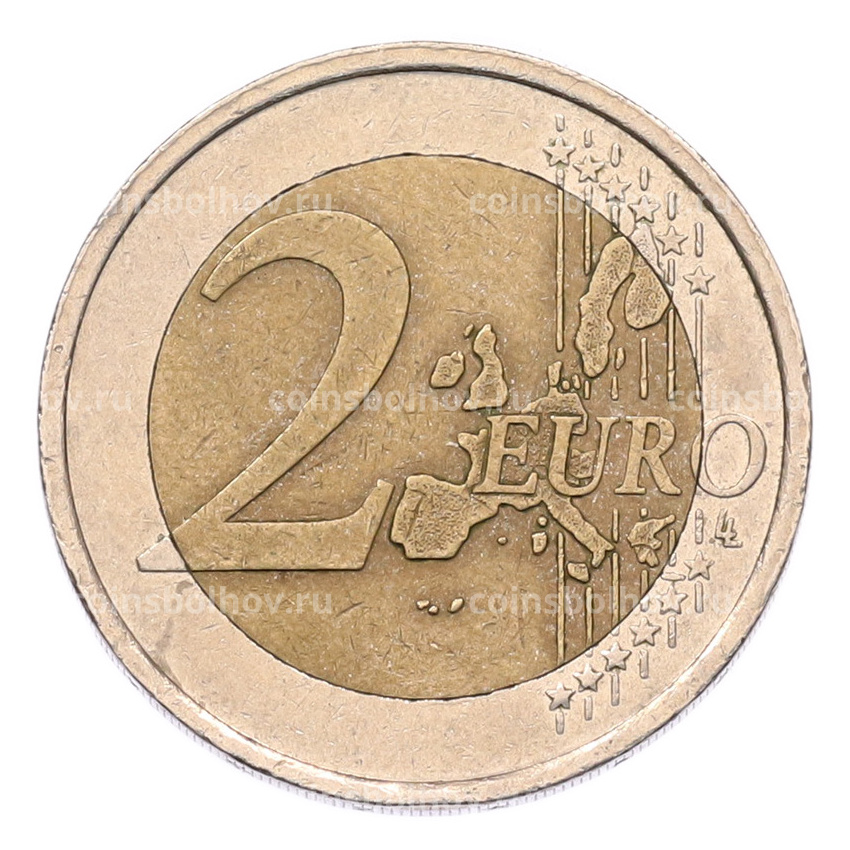 Монета 2 евро 2002 года Ирландия (вид 2)
