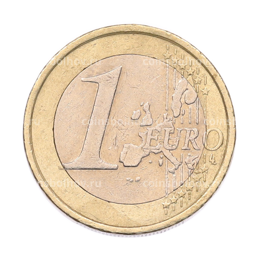 Монета 1 евро 2002 года Ирландия (вид 2)