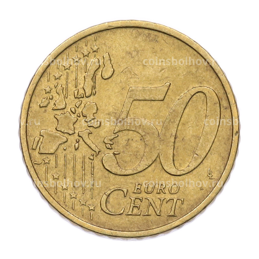 Монета 50 евроцентов 2002 года Австрия (вид 2)