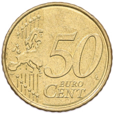 Монета 50 евроцентов 2012 года Бельгия (реверс)