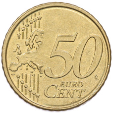 Монета 50 евроцентов 2015 года Бельгия (реверс)