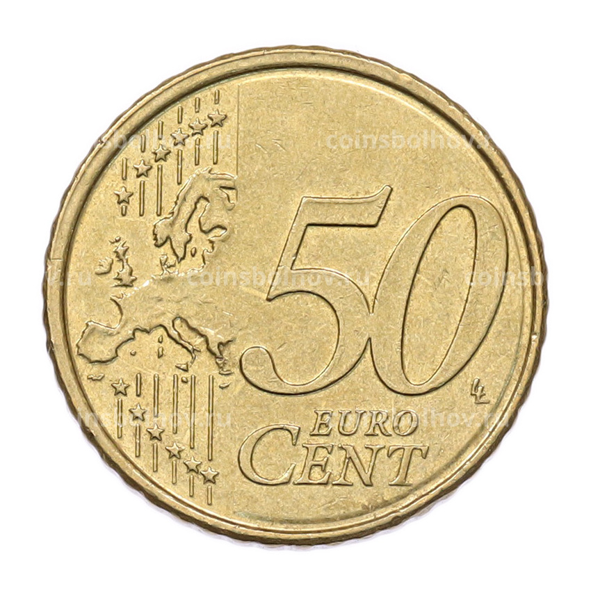 Монета 50 евроцентов 2015 года Бельгия (вид 2)