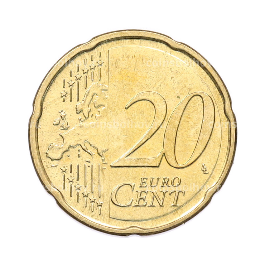 Монета 20 евроцентов 2023 года Бельгия (вид 2)