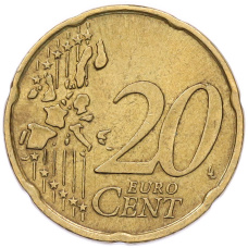 Монета 20 евроцентов 2004 года D Германия (реверс)