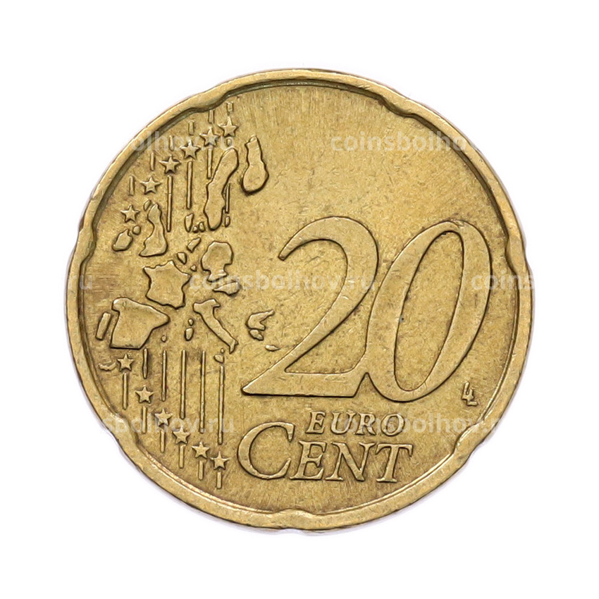 Монета 20 евроцентов 2004 года D Германия (вид 2)