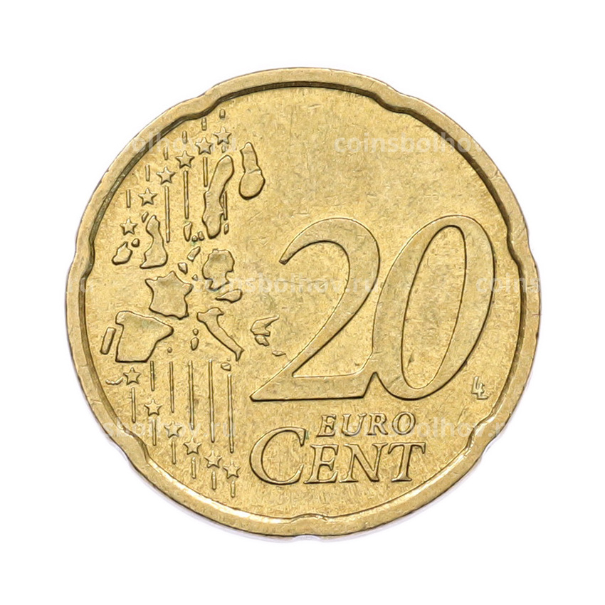 Монета 20 евроцентов 2002 года G Германия (вид 2)