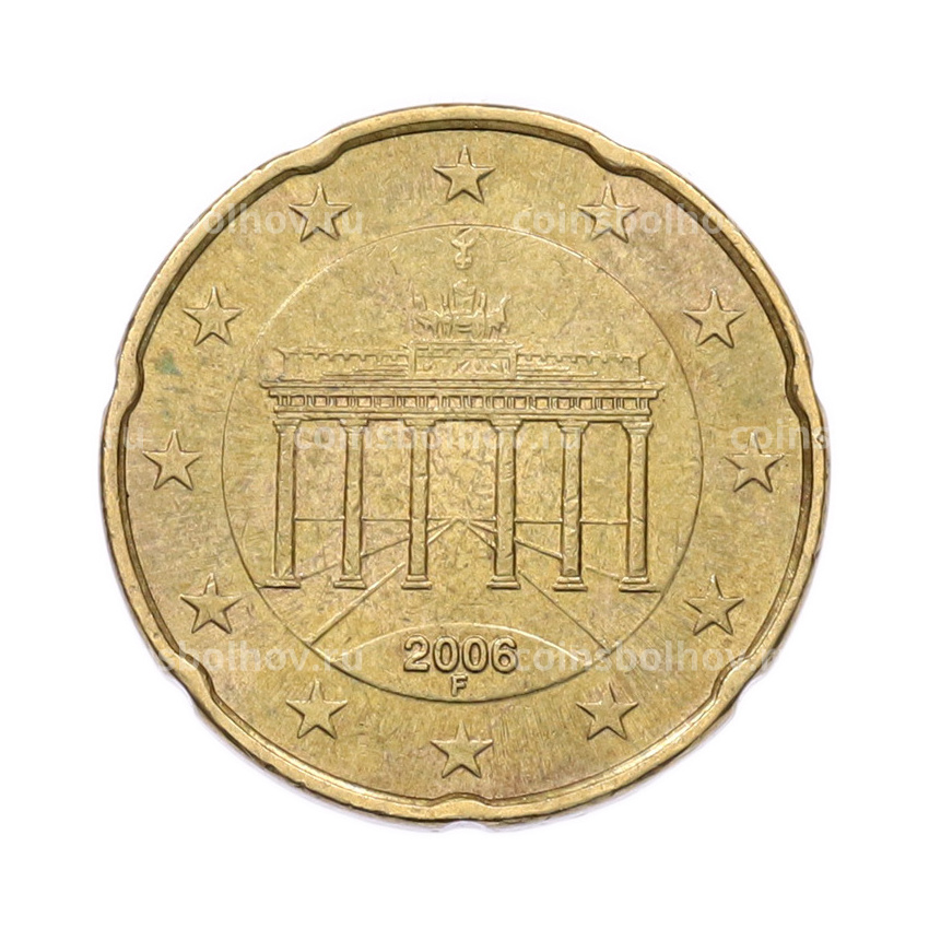Монета 20 евроцентов 2006 года F Германия