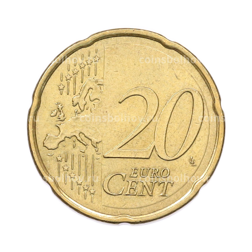 Монета 20 евроцентов 2019 года Испания (вид 2)