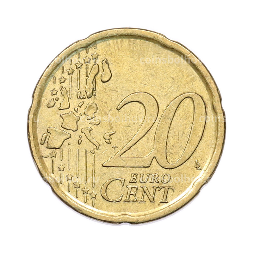 Монета 20 евроцентов 2006 года Испания (вид 2)
