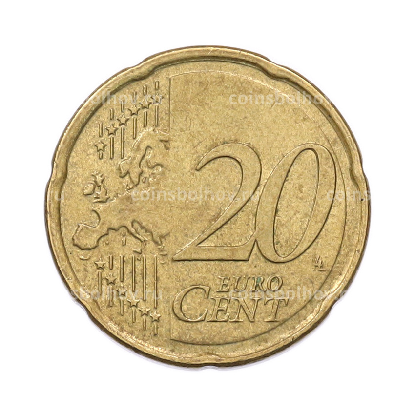Монета 20 евроцентов 2009 года Греция (вид 2)