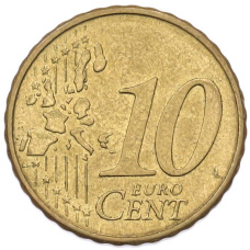 Монета 20 евроцентов 2002 года J Германия (реверс)