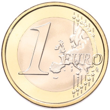 Монета 1 евро 2024 года Сан-Марино (реверс)